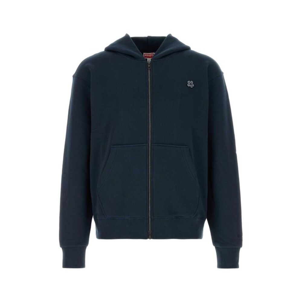 Kenzo Men Navy Blue Cotton Sweatshirt